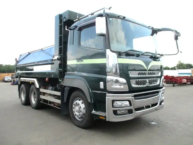 平成25年01月中古大型ダンプ三菱ふそうスーパーグレートの画像3