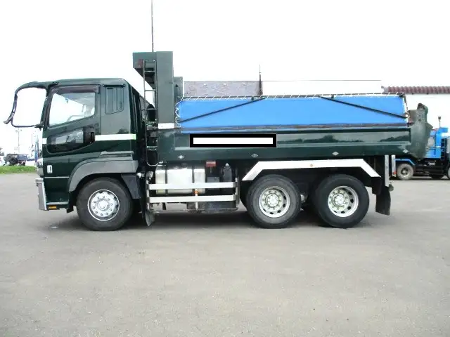 平成25年01月中古大型ダンプ三菱ふそうスーパーグレートの画像8