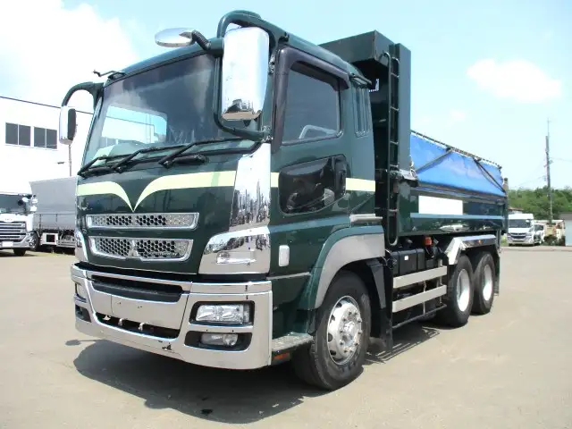 平成25年01月中古大型ダンプ三菱ふそう三菱の画像1