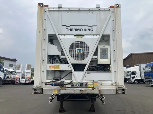 平成27年12月中古小型冷凍トレーラー日本フルハーフフルハーフの画像2