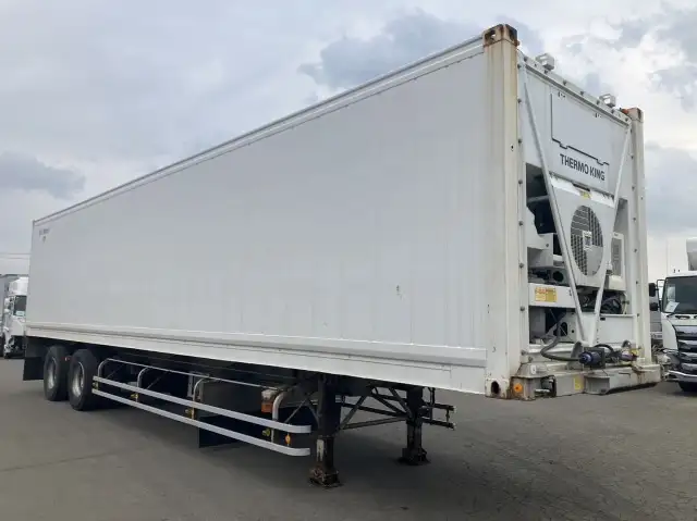 平成27年12月中古小型冷凍トレーラー日本フルハーフフルハーフの画像3