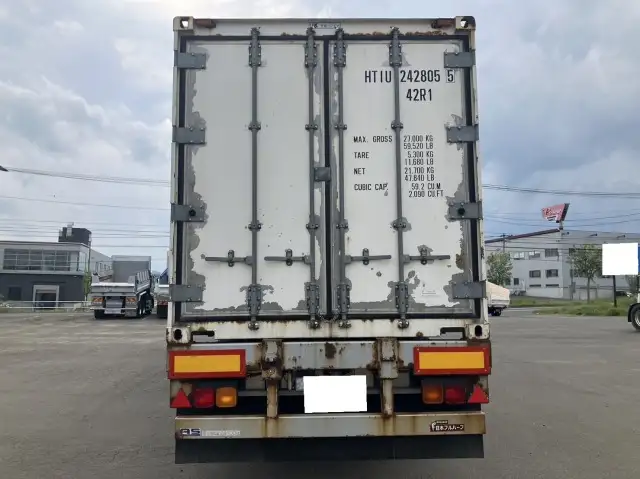 平成27年12月中古小型冷凍トレーラー日本フルハーフフルハーフの画像6