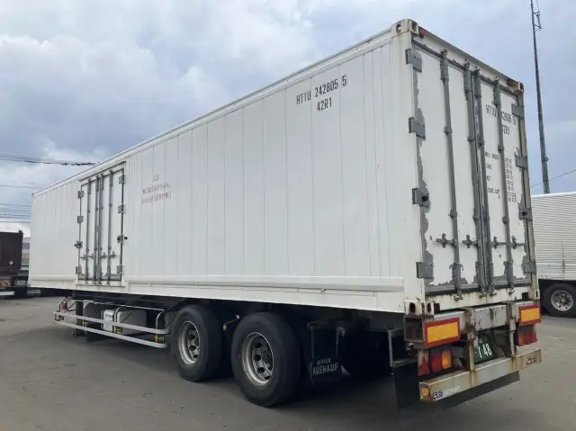 平成27年12月中古小型冷凍トレーラー日本フルハーフフルハーフの画像7