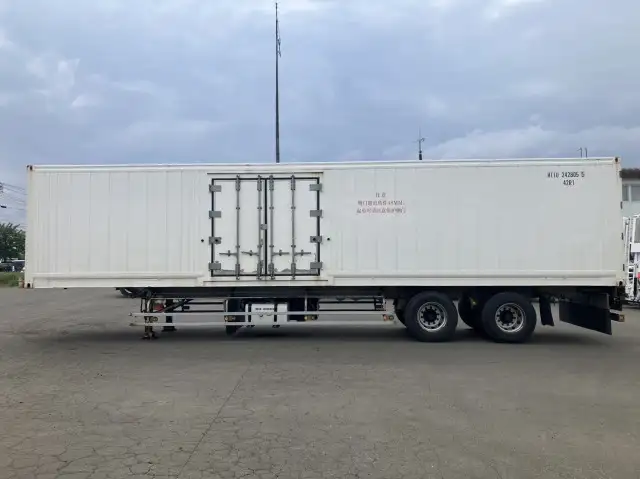 平成27年12月中古小型冷凍トレーラー日本フルハーフフルハーフの画像8