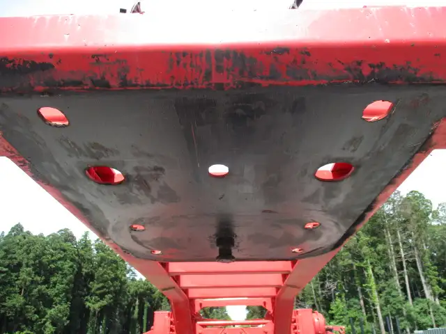 ナンバー付　平成30年　フルハーフ　40FT3軸コンテナシャシ　リフトアクスル後軸残し　最大積載量:30,900kg　第五輪荷重:11,240kg以上の画像12