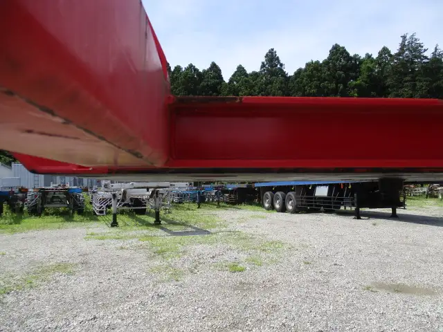 ナンバー付　平成30年　フルハーフ　40FT3軸コンテナシャシ　リフトアクスル後軸残し　最大積載量:30,900kg　第五輪荷重:11,240kg以上の画像13