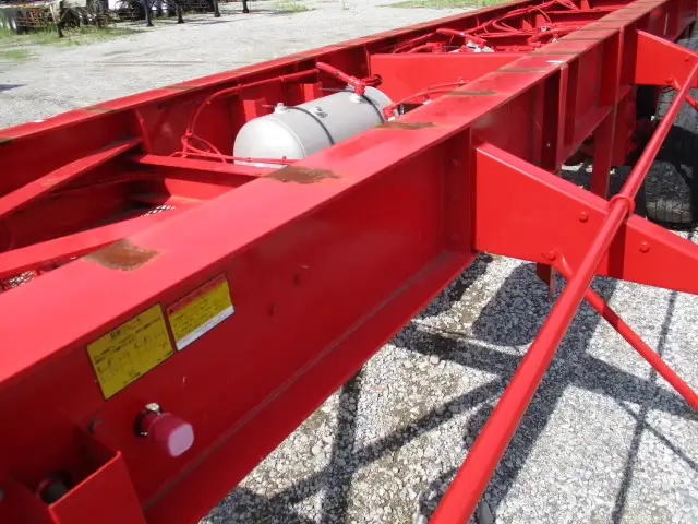 ナンバー付　平成30年　フルハーフ　40FT3軸コンテナシャシ　リフトアクスル後軸残し　最大積載量:30,900kg　第五輪荷重:11,240kg以上の画像18