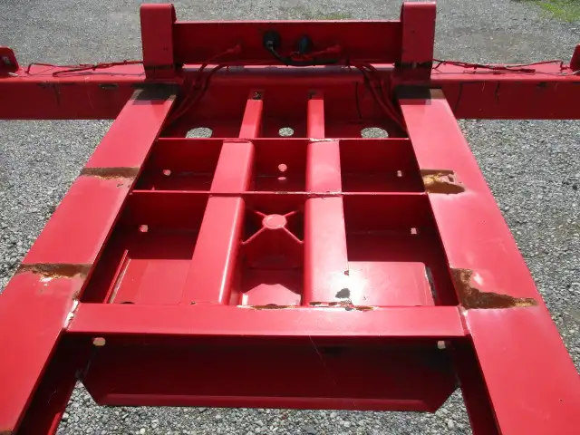 ナンバー付　平成30年　フルハーフ　40FT3軸コンテナシャシ　リフトアクスル後軸残し　最大積載量:30,900kg　第五輪荷重:11,240kg以上の画像22