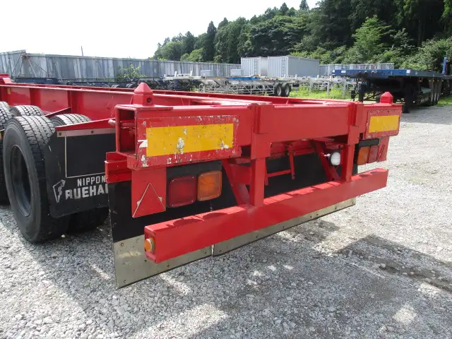 ナンバー付　平成30年　フルハーフ　40FT3軸コンテナシャシ　リフトアクスル後軸残し　最大積載量:30,900kg　第五輪荷重:11,240kg以上の画像44