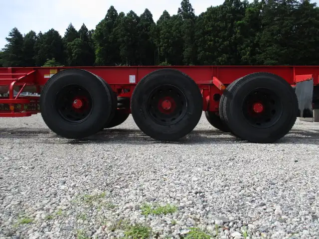 ナンバー付　平成30年　フルハーフ　40FT3軸コンテナシャシ　リフトアクスル後軸残し　最大積載量:30,900kg　第五輪荷重:11,240kg以上の画像47