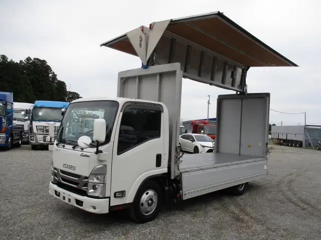 令和03年08月中古小型アルミバン・ウィングいすゞエルフの画像22