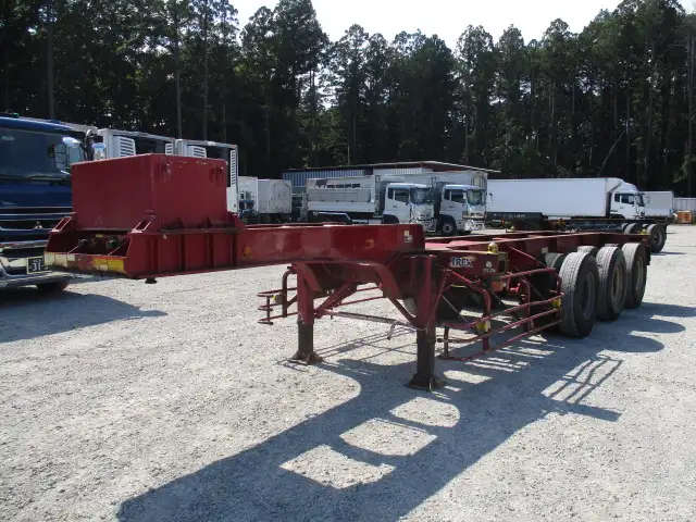 平成27年09月中古その他コンテナシャーシートレクスコンテナセミトレーラの画像1