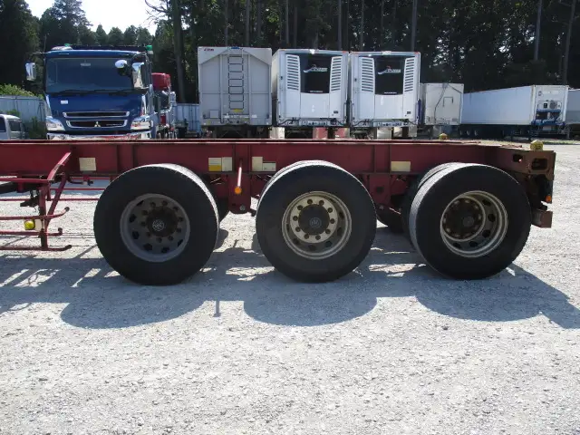 平成27年09月中古その他コンテナシャーシートレクスコンテナセミトレーラの画像11