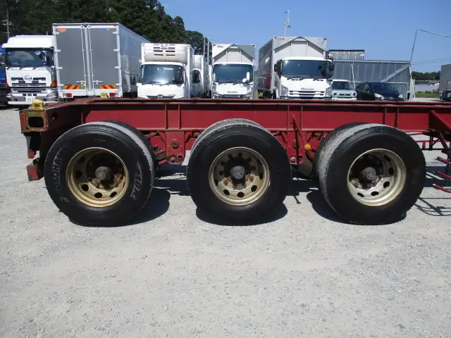 平成27年09月中古その他コンテナシャーシートレクスコンテナセミトレーラの画像16