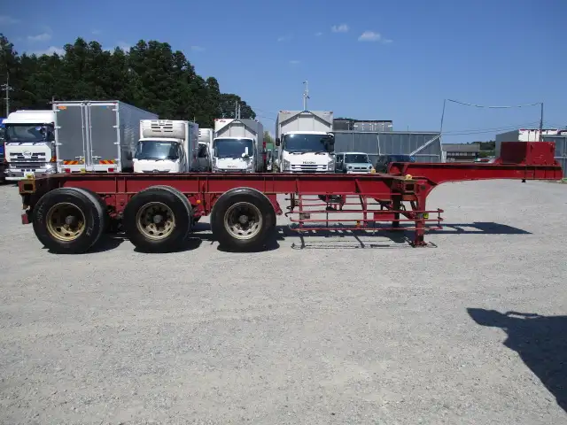 平成27年09月中古その他コンテナシャーシートレクスコンテナセミトレーラの画像3