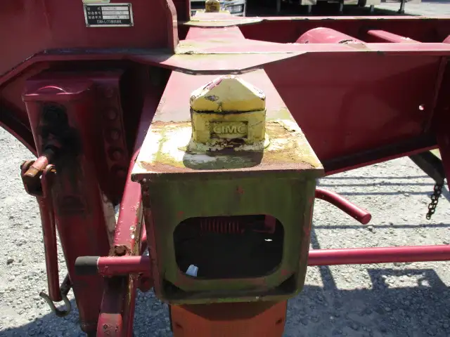 平成27年09月中古その他コンテナシャーシートレクスコンテナセミトレーラの画像22