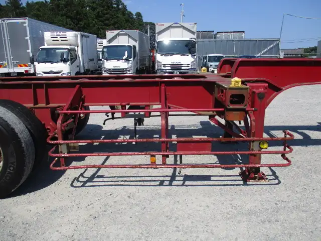 平成27年09月中古その他コンテナシャーシートレクスコンテナセミトレーラの画像23