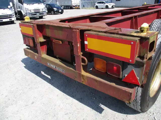 平成27年09月中古その他コンテナシャーシートレクスコンテナセミトレーラの画像26