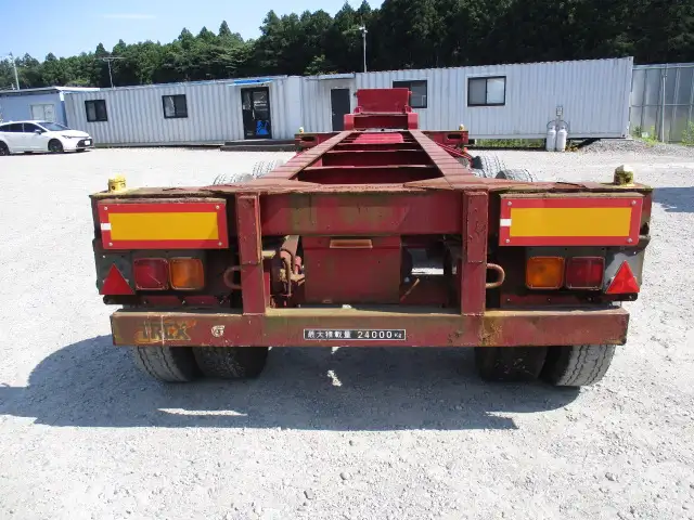 平成27年09月中古その他コンテナシャーシートレクスコンテナセミトレーラの画像30