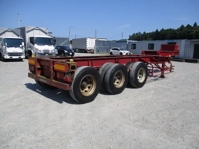 平成27年09月中古その他コンテナシャーシートレクスコンテナセミトレーラの画像4