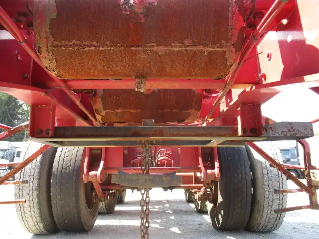 平成27年09月中古その他コンテナシャーシートレクスコンテナセミトレーラの画像31