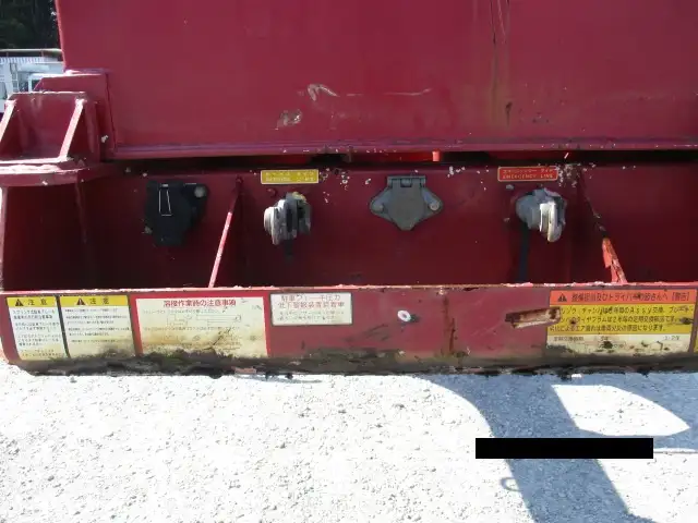 平成27年09月中古その他コンテナシャーシートレクスコンテナセミトレーラの画像37
