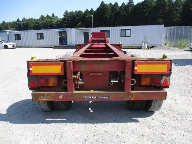 平成27年09月中古その他コンテナシャーシートレクスコンテナセミトレーラの画像5