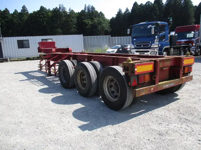 平成27年09月中古その他コンテナシャーシートレクスコンテナセミトレーラの画像6