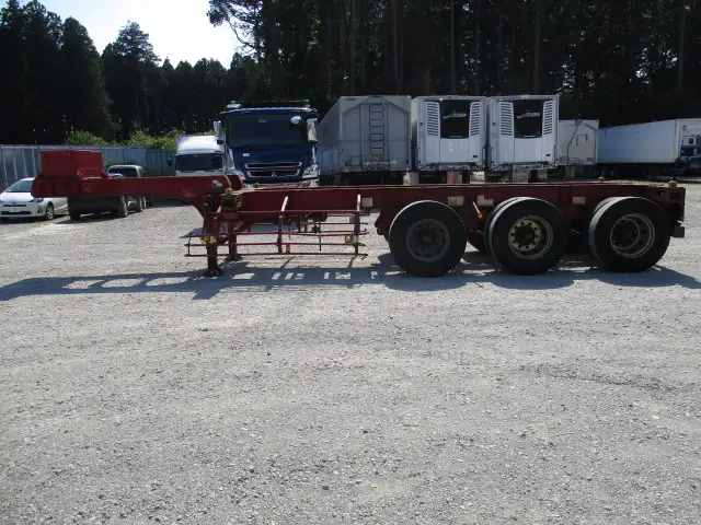 平成27年09月中古その他コンテナシャーシートレクスコンテナセミトレーラの画像7