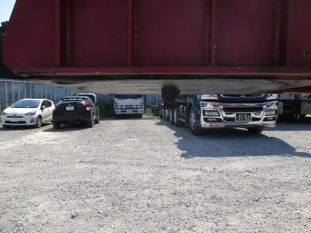 平成27年09月中古その他コンテナシャーシートレクスコンテナセミトレーラの画像8