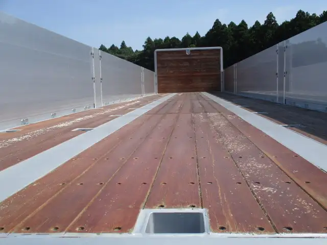 令和06年03月中古その他アオリ付トレーラー・フラットトレーラー日本フルハーフ13M3軸煽り付トレーラの画像45