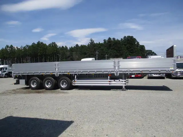 令和06年03月中古その他アオリ付トレーラー・フラットトレーラー日本フルハーフ13M3軸煽り付トレーラの画像4