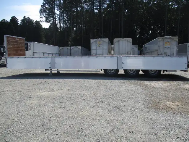 令和06年03月中古その他アオリ付トレーラー・フラットトレーラー日本フルハーフ13M3軸煽り付トレーラの画像47