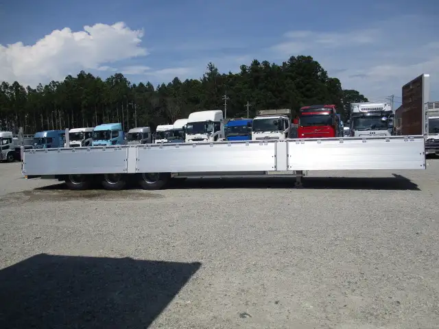 令和06年03月中古その他アオリ付トレーラー・フラットトレーラー日本フルハーフ13M3軸煽り付トレーラの画像49