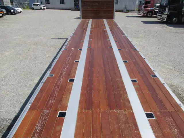 令和06年03月中古その他アオリ付トレーラー・フラットトレーラー日本フルハーフ13M3軸煽り付トレーラの画像50