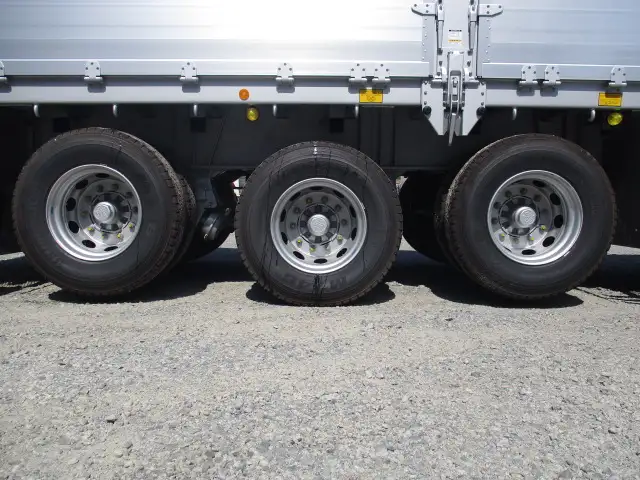 令和06年03月中古その他アオリ付トレーラー・フラットトレーラー日本フルハーフ13M3軸煽り付トレーラの画像53