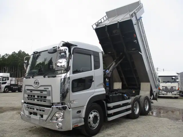 車検付（R8.4.6)　令和4年　 UDトラックス　 大型ダンプ　420馬力　H/L６速　極東　５１０×２２０　最大積載量:8,800kgの画像31