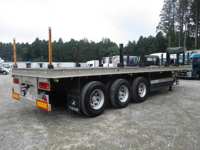 令和04年05月中古その他アオリ付トレーラー・フラットトレーラー東邦セミトレーラの画像5