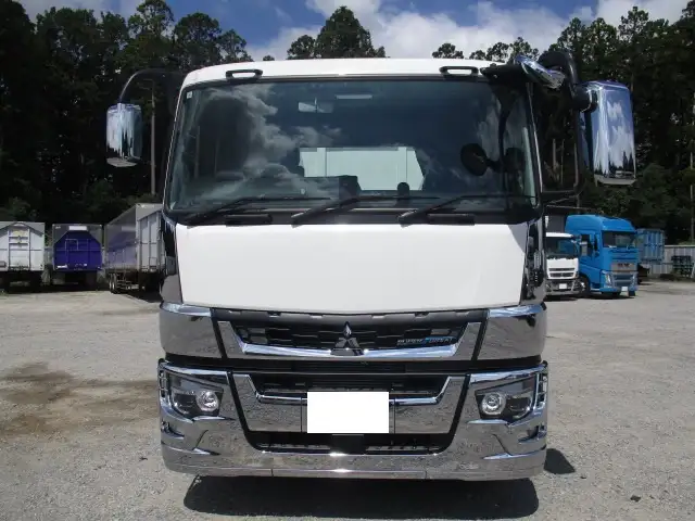 令和6年 三菱 大型ダンプ 394馬力 MT 積載9t ロールーフ 自動コボレーン の画像2