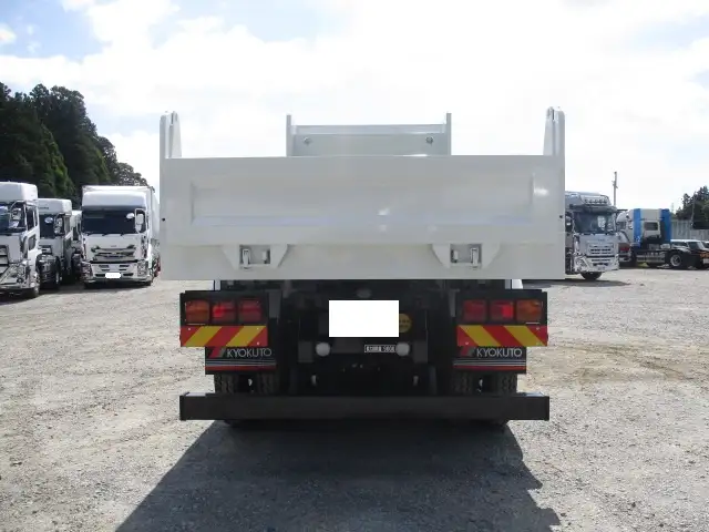 令和6年 三菱 大型ダンプ 394馬力 MT 積載9t ロールーフ 自動コボレーン の画像6