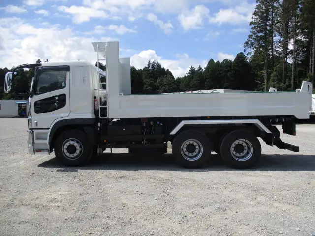 令和6年 三菱 大型ダンプ 394馬力 MT 積載9t ロールーフ 自動コボレーン の画像8