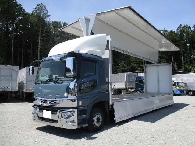 令和06年04月中古大型アルミバン・ウィング三菱ふそうスーパーグレートの画像9