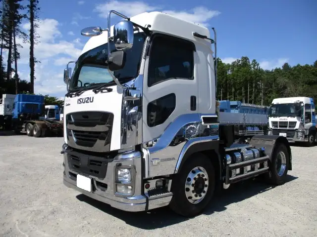 車検付(R7.10) 平成29年 いすゞ トラクタ D尺 カスタム ハイルーフ 460馬力 F8(hi/Lo) 第五輪:11,500㎏ 距離:53万㎞の画像1