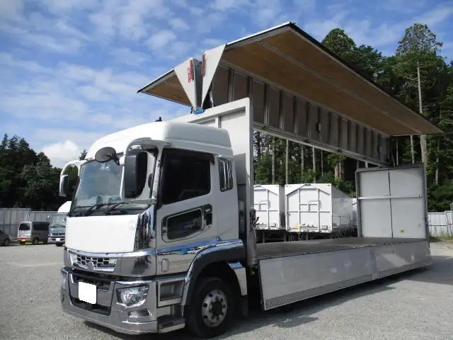 平成30年10月中古大型アルミバン・ウィング三菱ふそうスーパーグレートの画像24