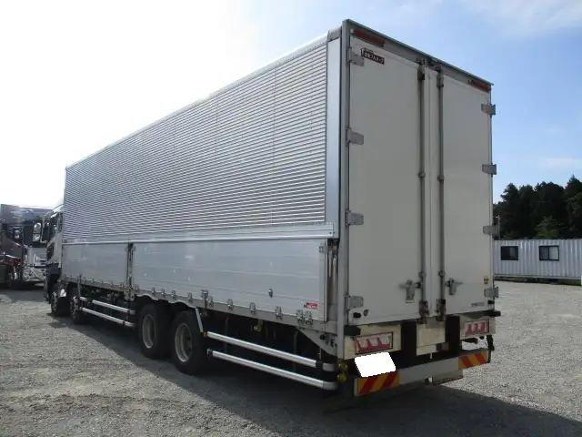 平成30年10月中古大型アルミバン・ウィング三菱ふそうスーパーグレートの画像7