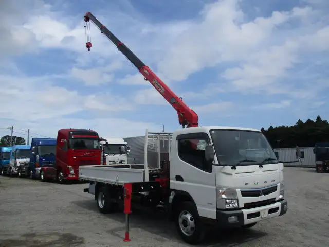 平成29年11月中古小型クレーン付三菱ふそうキャンターの画像11