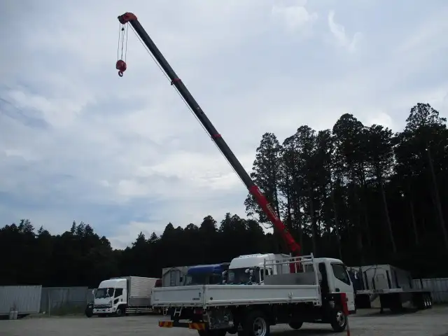 平成29年11月中古小型クレーン付三菱ふそうキャンターの画像13