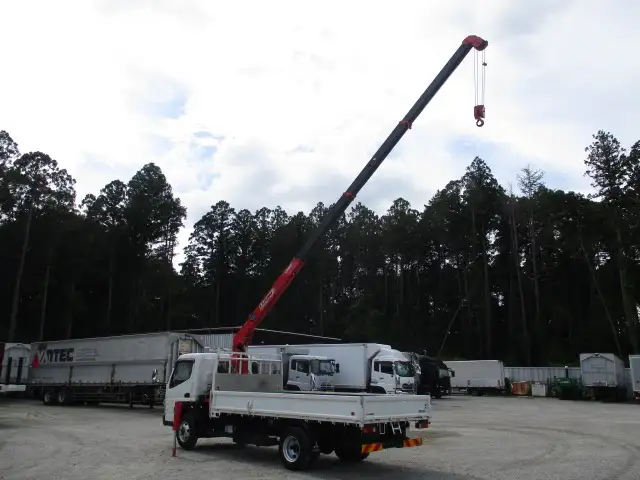 平成29年11月中古小型クレーン付三菱ふそうキャンターの画像15