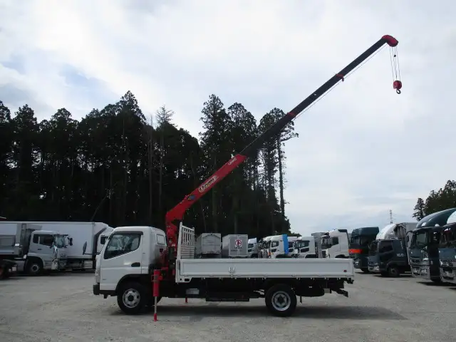 平成29年11月中古小型クレーン付三菱ふそうキャンターの画像16