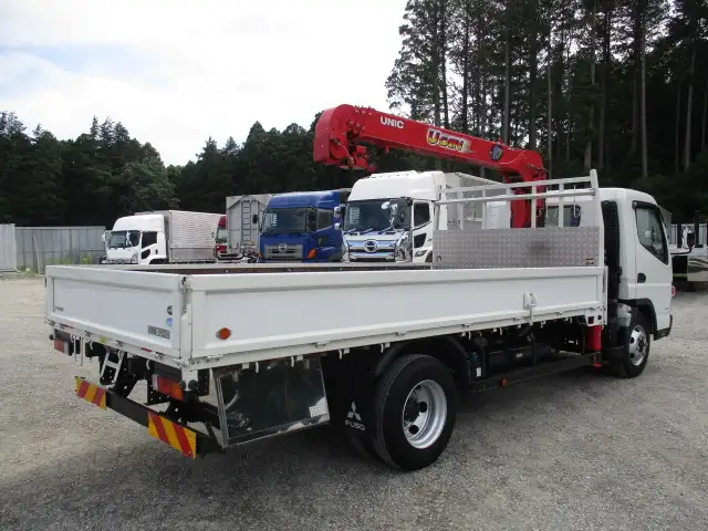 平成29年11月中古小型クレーン付三菱ふそうキャンターの画像5